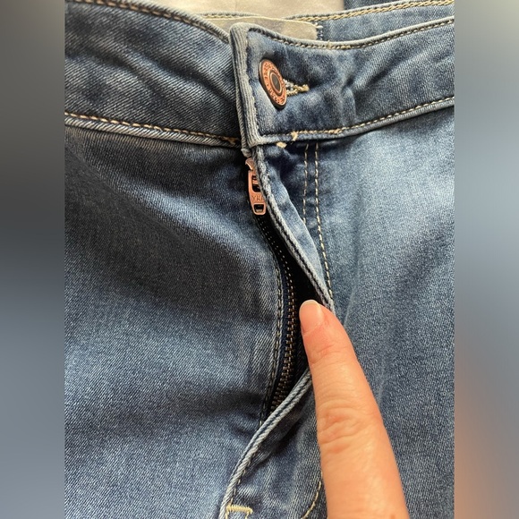 Free People Just Float On High Rise Super Flare Retro Stretch Jeans 27 Festival - Picture 5 of 10